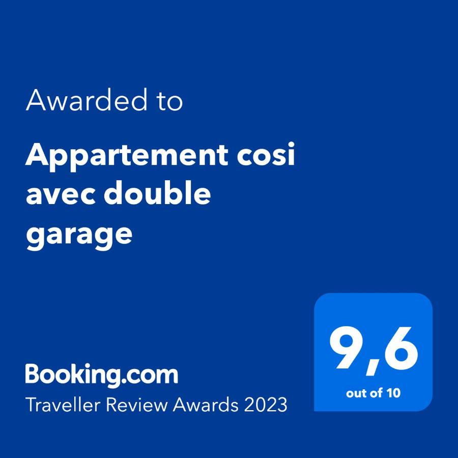 Le Charmillon, Appartement Cosi Avec Double Garage Mancey Exteriör bild